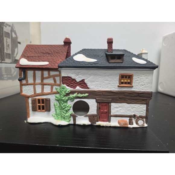 Vtg DEPT 56 DICKENS Village 1987 THE OLD CURIOSITY SHOP Lighted Building 5905-6. - Picture 3 of 10